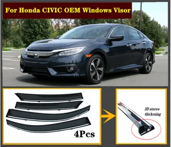 4pcs Set 2009-2020 OEM For Honda CIVIC steel window Visor Shade Vent Wind Rain Deflector Guards Cover
4pcs Set 2009-2020 OEM For Honda CIVIC steel window Visor Shade Vent Wind Rain Deflector Guards Cover