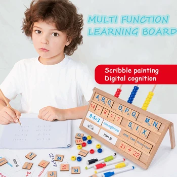Children's Drawing Board Word Spelling Multifunctional Learning Board Scribble Painting Digital Cognition Wooden Jigsaw Puzzle
Children's Drawing Board Word Spelling Multifunctional Learning Board Scribble Painting Digital Cognition Wooden Jigsaw Puzzle