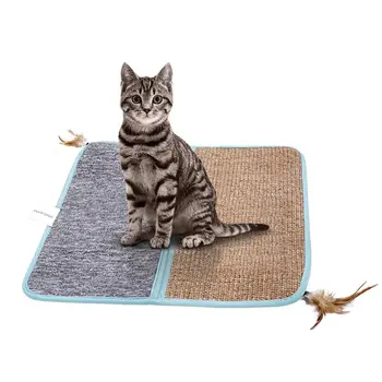 Sisal Cat Scratcher Board Scratching Post Mat Toy For Catnip Tower Climbing Tree Pad Cooling Litter Mat Lounger Pet
Sisal Cat Scratcher Board Scratching Post Mat Toy For Catnip Tower Climbing Tree Pad Cooling Litter Mat Lounger Pet