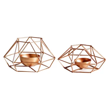2PCS Geometric Polished Gold Tealights Candle Holders Centerpiece Decor Candle Stand 
2PCS Geometric Polished Gold Tealights Candle Holders Centerpiece Decor Candle Stand