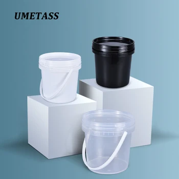 UMETASS 1 liter clear plastic bucket with lid Food Grade PP material storage container Refillable bottle for food cosmetic
UMETASS 1 liter clear plastic bucket with lid Food Grade PP material storage container Refillable bottle for food cosmetic