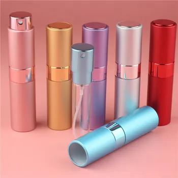 8ml Cosmetic Spray Bottle Metal Aluminum Perfume Bottle Portable Refillable Empty Bottle Travel Sub-bottle Liner Glass Container
8ml Cosmetic Spray Bottle Metal Aluminum Perfume Bottle Portable Refillable Empty Bottle Travel Sub-bottle Liner Glass Container
