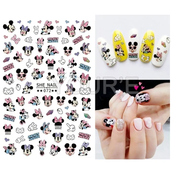 Decals for Nail Art Stickers Manicure 3D Mouse Cartoon Nail Design Back Glue Nail Stickers for Nails Tips Decals Decoration Foil
Decals for Nail Art Stickers Manicure 3D Mouse Cartoon Nail Design Back Glue Nail Stickers for Nails Tips Decals Decoration Foil