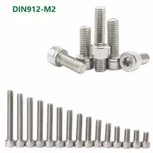 50 Pcs M2 (2mm) inner hexagonal bicycle bolt 304 silver stainless steel screw bolt 4-30mm inner hexagonal bolt
50 Pcs M2 (2mm) inner hexagonal bicycle bolt 304 silver stainless steel screw bolt 4-30mm inner hexagonal bolt