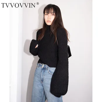 Korea Women Sweater Black Gray Blue Short Turtleneck Knit Sweater Women Casual Loose Pullovers Winter Sweater Woman 2020New K4D4
Korea Women Sweater Black Gray Blue Short Turtleneck Knit Sweater Women Casual Loose Pullovers Winter Sweater Woman 2020New K4D4