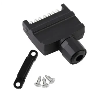 7 Pin Replacement Trailer Truck Boat Car Socket Auto Flat Connector Adapter Plug Capacitor Cable Vehicle Accessories
7 Pin Replacement Trailer Truck Boat Car Socket Auto Flat Connector Adapter Plug Capacitor Cable Vehicle Accessories