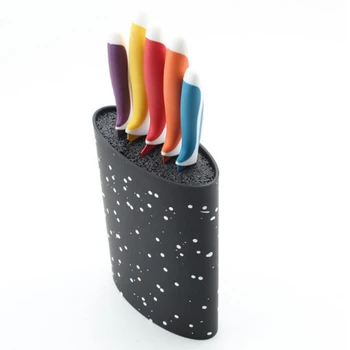 Kitchen Knife Stand Tool Holder New Oval Plastic Free Inserting Knife Block Storage Multifunctional Supplies for Kitchen Knives
Kitchen Knife Stand Tool Holder New Oval Plastic Free Inserting Knife Block Storage Multifunctional Supplies for Kitchen Knives