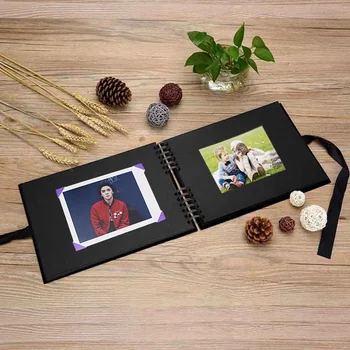 Paper Rotation DIY Photo Album Portable Elegant Brown Style Valentine'S Day Present Notebook Souvenir Photo Album
Paper Rotation DIY Photo Album Portable Elegant Brown Style Valentine'S Day Present Notebook Souvenir Photo Album