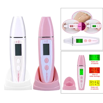 Portable Skin Moisture Tester LCD Digital Oil Content Analyzer Detector Device Digital Skin Moisture Analyzer Tester Moisture
Portable Skin Moisture Tester LCD Digital Oil Content Analyzer Detector Device Digital Skin Moisture Analyzer Tester Moisture