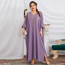 African Dresses for Women Pure Color Big Swing Casual Purple Women's Plus Size Dress Maxi Dress WAS10256
African Dresses for Women Pure Color Big Swing Casual Purple Women's Plus Size Dress Maxi Dress WAS10256