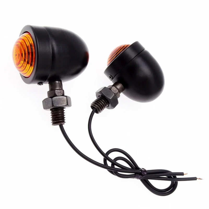 2pcs 10mm Universal Motorcycle Bullet Turn Signals Lights LED Blinker Light Indicator Lamp for Harley ATV Dirt Bike Cafe Racer
2pcs 10mm Universal Motorcycle Bullet Turn Signals Lights LED Blinker Light Indicator Lamp for Harley ATV Dirt Bike Cafe Racer