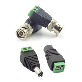 12V DC BNC Connector DC Power Male Female Plug Adapter CCTV Video Balun System Security Coax CAT5 for Camera LED strip J17
12V DC BNC Connector DC Power Male Female Plug Adapter CCTV Video Balun System Security Coax CAT5 for Camera LED strip J17