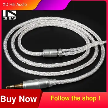 KBEAR 16 core silver cable With 2.5/3.5/4.4 Earphone Cable For C10 ZS10 Blon bl-03 zsx ba5
KBEAR 16 core silver cable With 2.5/3.5/4.4 Earphone Cable For C10 ZS10 Blon bl-03 zsx ba5