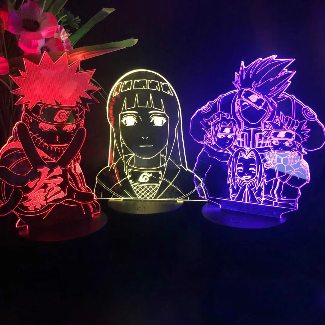 Anime Naruto 3d Night Light 7 Colors/16colors Uzumaki Naruto Action Figure Led Night Lamp Home Decoration Anime Gift
Anime Naruto 3d Night Light 7 Colors/16colors Uzumaki Naruto Action Figure Led Night Lamp Home Decoration Anime Gift