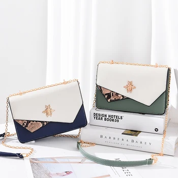 2020 handbags fashion organ small square bag chain PU leather ladies messenger bag female bee diamonds design crossbody Bags
2020 handbags fashion organ small square bag chain PU leather ladies messenger bag female bee diamonds design crossbody Bags