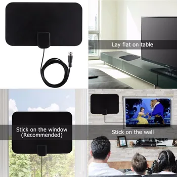 For 1080P Indoor Digital Antenna Radius Surf TV Fox Antena HDTV Receiver Amplifier Mini DVB-T/T2 Aerial UHF VHF Super Signal
For 1080P Indoor Digital Antenna Radius Surf TV Fox Antena HDTV Receiver Amplifier Mini DVB-T/T2 Aerial UHF VHF Super Signal