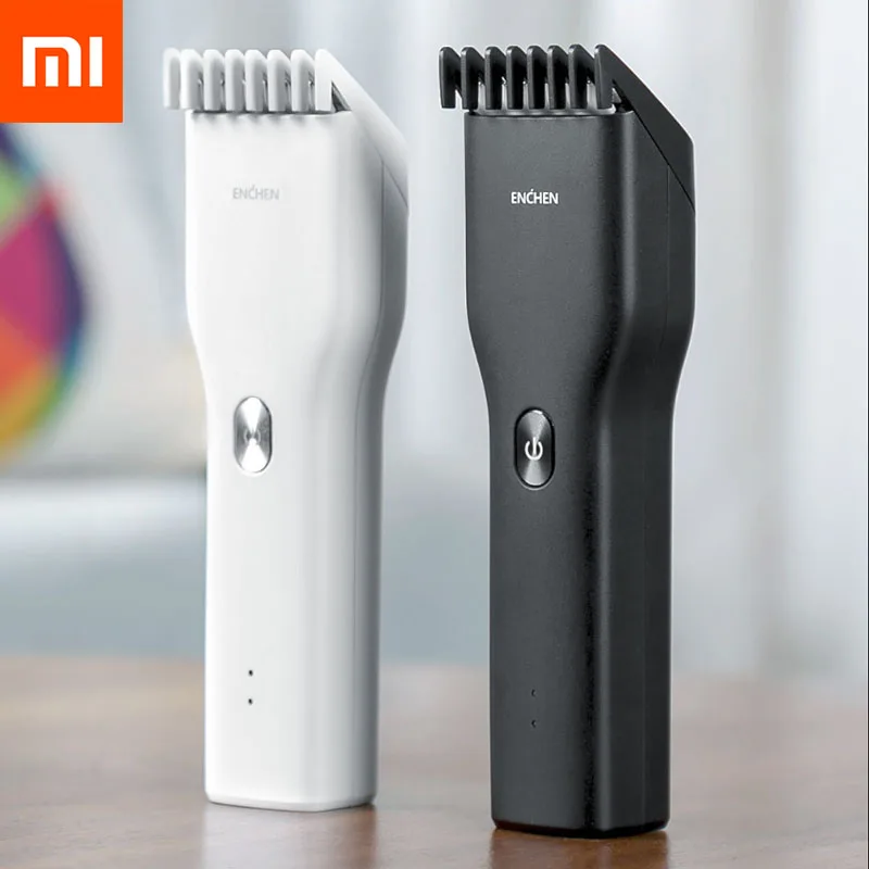 

In Stock Mijia ENCHEN Boost USB Electric Hair Clipper 2 Speed Ceramic Cutter Hair Fast Charging Hair Trimmer For Adult Children
