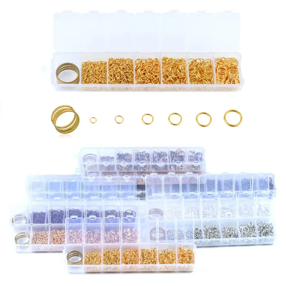 Lacoogh 1 Box Iron Single Circle Hooks Handmade Open Jump Rings 4/5/6/7/8/10mm Finger Rings For Diy Jewelry Finding Making
Lacoogh 1 Box Iron Single Circle Hooks Handmade Open Jump Rings 4/5/6/7/8/10mm Finger Rings For Diy Jewelry Finding Making