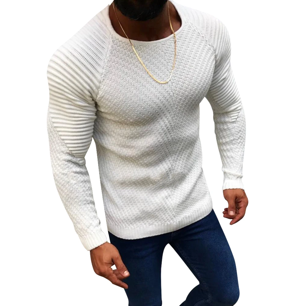 CYSINCOS Autumn Winter Sweater Men 2019 New Arrival Casual Pullover Men Long Sleeve O-Neck Patchwork Knitted Solid Men Sweaters
CYSINCOS Autumn Winter Sweater Men 2019 New Arrival Casual Pullover Men Long Sleeve O-Neck Patchwork Knitted Solid Men Sweaters