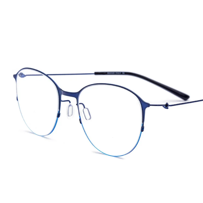 Titanium Alloy Glasses Frame Men Half Rim Prescription Eyeglasses Women Myopia Optical Spectacle Frames Screwless Eyewear Korean
Titanium Alloy Glasses Frame Men Half Rim Prescription Eyeglasses Women Myopia Optical Spectacle Frames Screwless Eyewear Korean