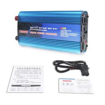 Car Solar Inverter DC 12V 24V 48V 60V to AC 220V 2200W Inverter Voltage Transformer Converter with USB LED Display
Car Solar Inverter DC 12V 24V 48V 60V to AC 220V 2200W Inverter Voltage Transformer Converter with USB LED Display
