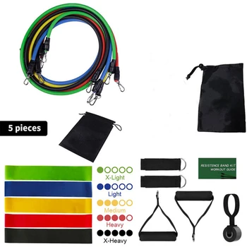 11pcs Workout Set Resistance Band Four Colours Optional Gym Leg Waist Strength Training Practical Workout Fintess Exercise Bands
11pcs Workout Set Resistance Band Four Colours Optional Gym Leg Waist Strength Training Practical Workout Fintess Exercise Bands