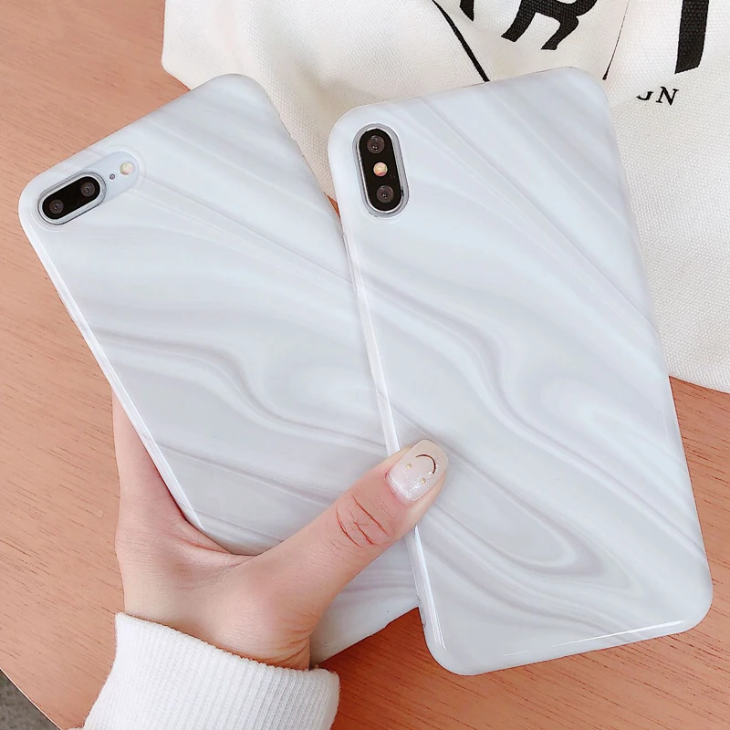 Marble Simple Pattern White Phone Case for iPhone 6 6s 7 8 Plus X Xs XR Xs Max TPU Soft Back Cover
Marble Simple Pattern White Phone Case for iPhone 6 6s 7 8 Plus X Xs XR Xs Max TPU Soft Back Cover