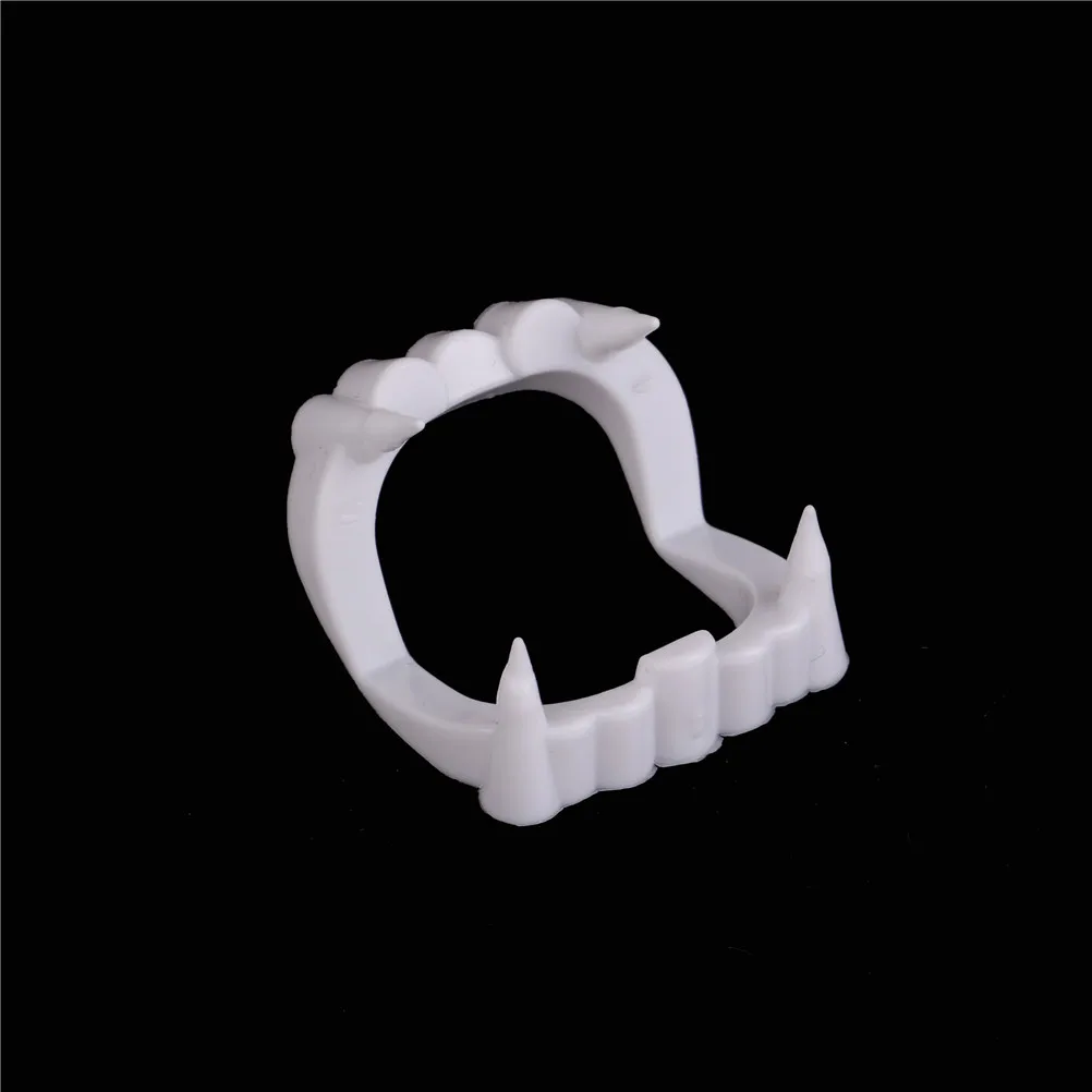 White New Toy Vampire Fake Teeth For Halloween Party Prop Masquerade Cosplay Makeup Dentures Fake tooth Dropship
White New Toy Vampire Fake Teeth For Halloween Party Prop Masquerade Cosplay Makeup Dentures Fake tooth Dropship