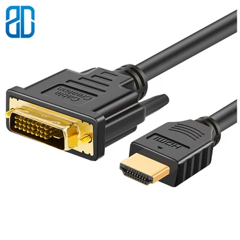 DVI Male to HDMI Male Cable Bi-directional HDMI Male to DVI(24+1) Male Cable Support 1080P for Raspberry Pi Roku Xbox One
DVI Male to HDMI Male Cable Bi-directional HDMI Male to DVI(24+1) Male Cable Support 1080P for Raspberry Pi Roku Xbox One