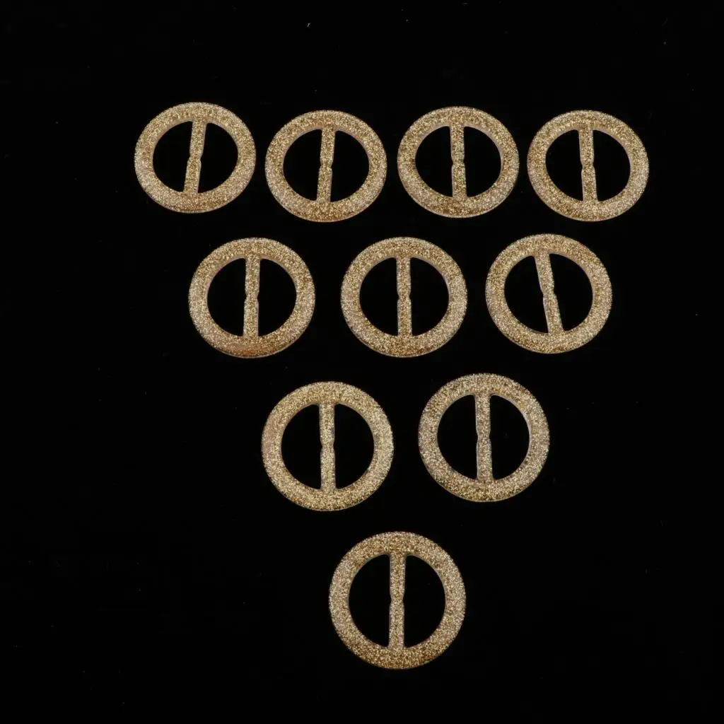 10x Round Belt Buckle Buckle Interchangeable Belt Buckle Clasp, Golden With Sequins
10x Round Belt Buckle Buckle Interchangeable Belt Buckle Clasp, Golden With Sequins