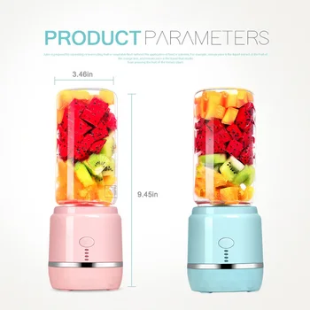 Portable Personal Juicer for Shakes and Smoothies Fruit Thickened Glass Cup with Bottom Non Slip Pad 66CY
Portable Personal Juicer for Shakes and Smoothies Fruit Thickened Glass Cup with Bottom Non Slip Pad 66CY