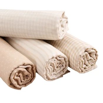 Thin Yarn-Dyed Cotton Gauze Fabric Beige Dot Double Layer Fabric Eco-Friendly Civil Protective Sewing Material TJ0729
Thin Yarn-Dyed Cotton Gauze Fabric Beige Dot Double Layer Fabric Eco-Friendly Civil Protective Sewing Material TJ0729