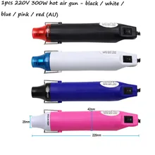 300W Electric Hot Air Blower Kit Crafts Epoxy Resin Shrink Packaging DIY Embossing 22.5*4.5cm Black Hot Air Blower Set
300W Electric Hot Air Blower Kit Crafts Epoxy Resin Shrink Packaging DIY Embossing 22.5*4.5cm Black Hot Air Blower Set