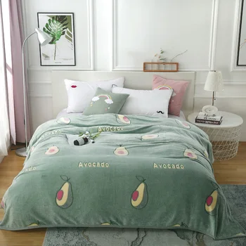 Avocado Blanket for Bed Warm Soft Throw Blanket Flannel Fleece Blanket Microfiber Blanket Green Plush Bedspread Cartoon Bedding
Avocado Blanket for Bed Warm Soft Throw Blanket Flannel Fleece Blanket Microfiber Blanket Green Plush Bedspread Cartoon Bedding