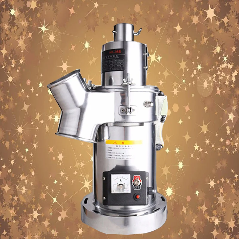 Grain Grinder Ultra Fine Medicine Crusher Stainless Steel Powder Machine Grain Mill Bean Grinder Machine
Grain Grinder Ultra Fine Medicine Crusher Stainless Steel Powder Machine Grain Mill Bean Grinder Machine