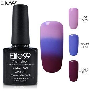 Elite99 10ml Temperature Change Color Gel Polish Thermal Nail Gel Polish UV Gel Varnish Enamel Semi Permanent Nail Art Manicure
Elite99 10ml Temperature Change Color Gel Polish Thermal Nail Gel Polish UV Gel Varnish Enamel Semi Permanent Nail Art Manicure