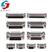 5Pcs DR9 DR15 DR25 DR37 Hole/Pin Female/Male right angle Welded d-sub Connector RS232 serial port adapter DB9 9/15/25/37 pin
5Pcs DR9 DR15 DR25 DR37 Hole/Pin Female/Male right angle Welded d-sub Connector RS232 serial port adapter DB9 9/15/25/37 pin