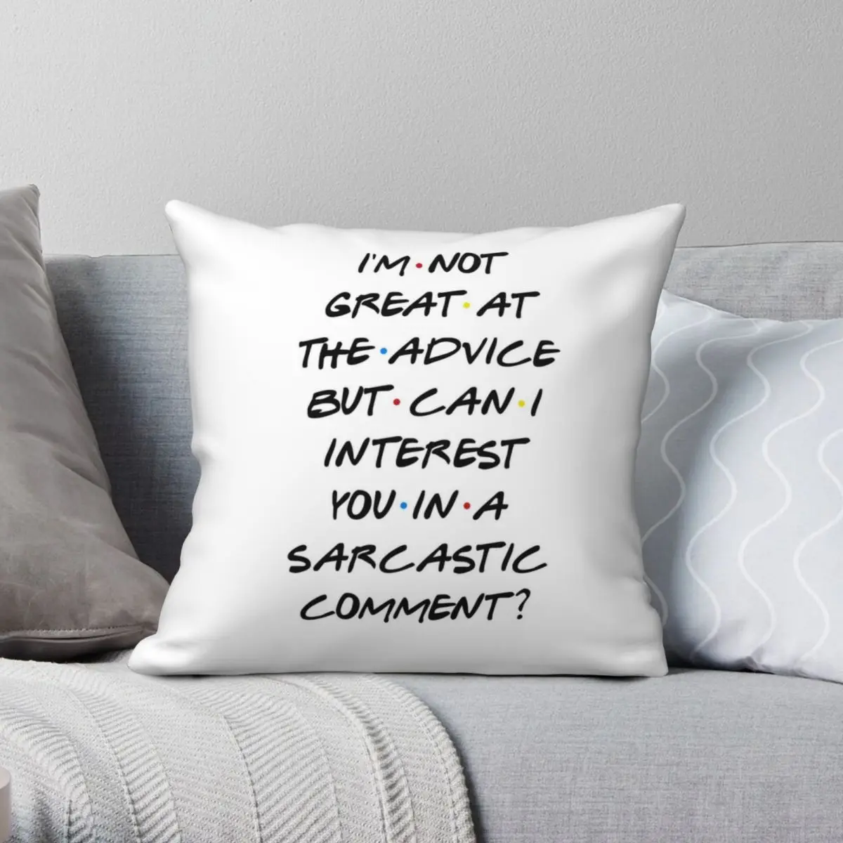 CAN I INTEREST YOU IN A SARCASTIC Square Pillowcase Polyester Linen Velvet Zip Decor Pillow Case Bed Cushion Cover 18
CAN I INTEREST YOU IN A SARCASTIC Square Pillowcase Polyester Linen Velvet Zip Decor Pillow Case Bed Cushion Cover 18