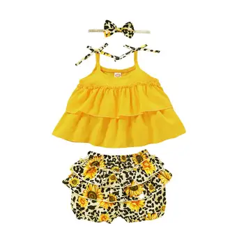 Baby Girl Clothes 12 18 Months Summer Toddlers Outfits Girls Sleeveless Ruffled Top And Floral Printed Shorts Infant Sets
Baby Girl Clothes 12 18 Months Summer Toddlers Outfits Girls Sleeveless Ruffled Top And Floral Printed Shorts Infant Sets