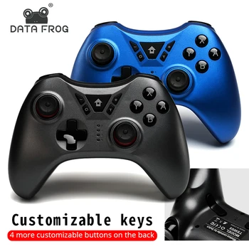 DATA FROG Wireless Bluetooth Controller For Nintend Switch Pro NS Game Console Joystick Vibration Gamepad for Android/PC /PS3
DATA FROG Wireless Bluetooth Controller For Nintend Switch Pro NS Game Console Joystick Vibration Gamepad for Android/PC /PS3