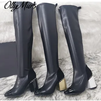 Genuine Leather Boots Women Knee High Boots High Heel Boots Winter Fashion Sexy Woman Long Boots Zipper Shoes
Genuine Leather Boots Women Knee High Boots High Heel Boots Winter Fashion Sexy Woman Long Boots Zipper Shoes