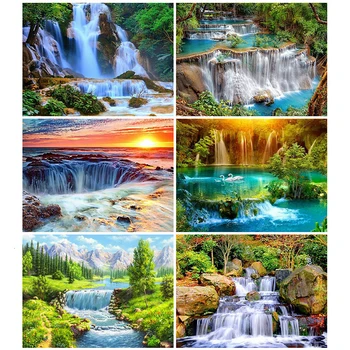 5D Landscape Diamond Painting Full Drill Square Waterfall Sale Diamond Art Embroidery Home Decoration
5D Landscape Diamond Painting Full Drill Square Waterfall Sale Diamond Art Embroidery Home Decoration