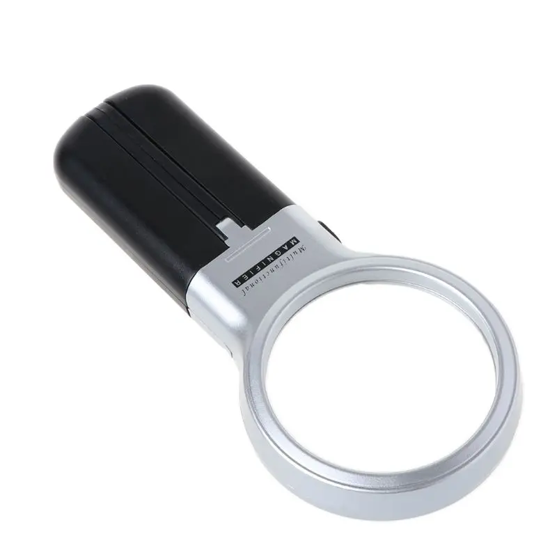 Handheld Desktop Magnifying Glass Multi-Function Folding 3 Times with LED Lights forThe Elderly Reading Plexiglass Lens Magnifer
Handheld Desktop Magnifying Glass Multi-Function Folding 3 Times with LED Lights forThe Elderly Reading Plexiglass Lens Magnifer