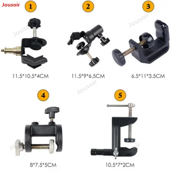 C-clip for photography can be fixed on the board of the desk lamp holder CD50 T03
C-clip for photography can be fixed on the board of the desk lamp holder CD50 T03