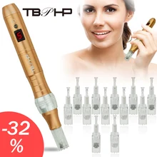 TBPHP P10 Derma Pen Microneedling, LCD Display, Wireless Silent and Durable, With 12 Pcs Microneedle Cartridges(4 color)
TBPHP P10 Derma Pen Microneedling, LCD Display, Wireless Silent and Durable, With 12 Pcs Microneedle Cartridges(4 color)