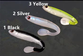 Fishing Soft Lure T Tails Bait Fish Jighead Texas Wacky Rig Attraction Worm Baits 2/3/4'' Inches 6-9 Pieces Bag 
Fishing Soft Lure T Tails Bait Fish Jighead Texas Wacky Rig Attraction Worm Baits 2/3/4'' Inches 6-9 Pieces Bag