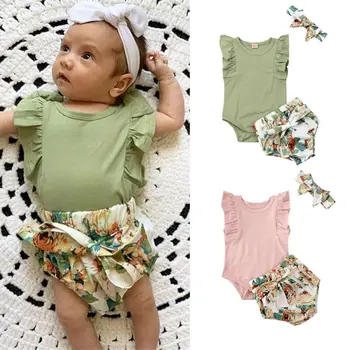 newborn baby girl 3 pieces set clothes ruffle top floral bloomers infant kids girl suit clothes sets
newborn baby girl 3 pieces set clothes ruffle top floral bloomers infant kids girl suit clothes sets