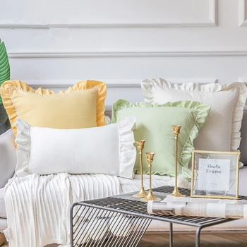 white/green/yellow lotus lace frill cushion cover sofa ruffle fringe throw pillowcase cotton linen lumabr pillow cover
white/green/yellow lotus lace frill cushion cover sofa ruffle fringe throw pillowcase cotton linen lumabr pillow cover