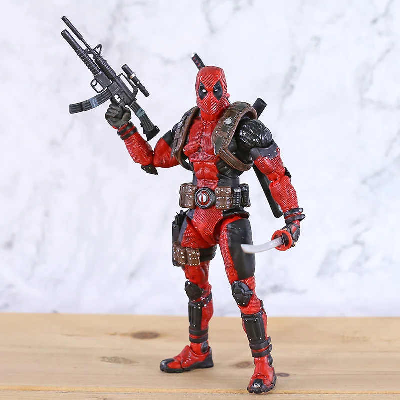 NECA Дэдпул конечный коллекционер 1/10 масштаб Эпическая ПВХ фигурка Коллекционная