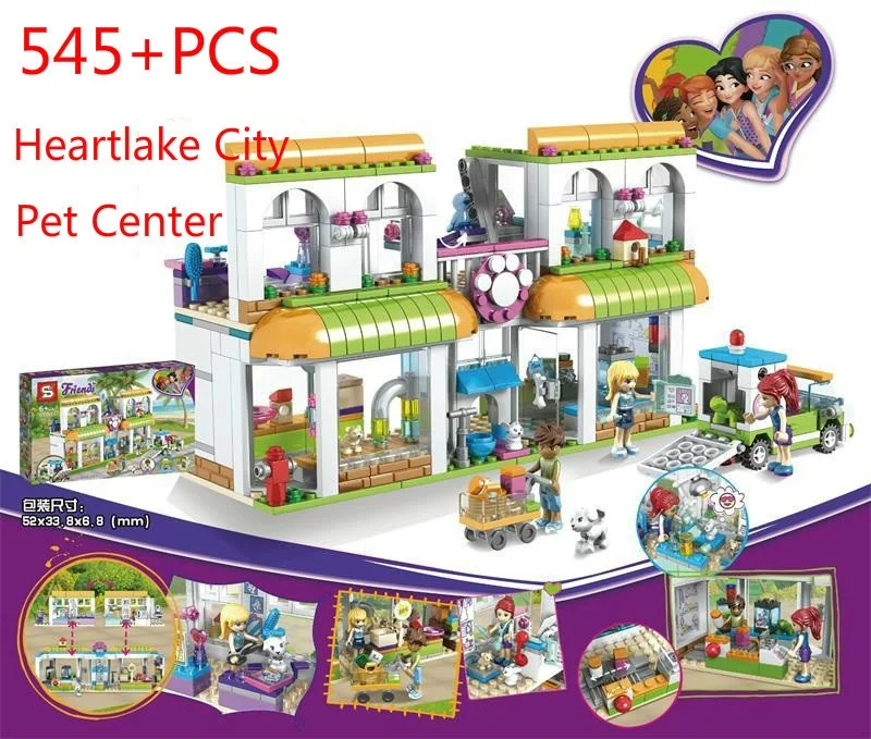 531pcs Heartlake City Pet Center Model Building Blocks Compatible Legoinglys Girls Friends Bricks Figure Toys for Children Gifts
531pcs Heartlake City Pet Center Model Building Blocks Compatible Legoinglys Girls Friends Bricks Figure Toys for Children Gifts